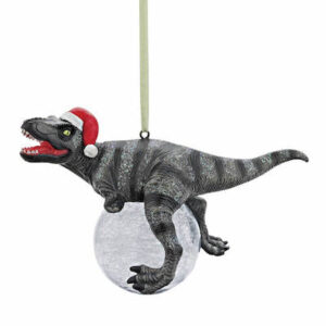 Blitzer the T-Rex Holiday Ornament