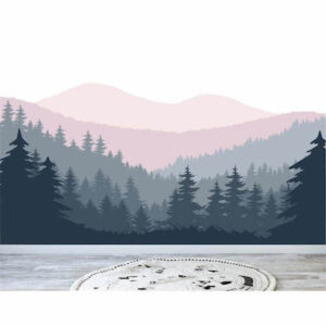 Mountains Wall Decal