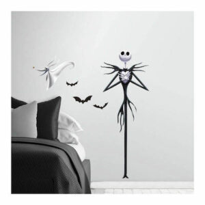 The Nightmare Before Christmas Jack Peel and Stick Giant 7 Piece Wall Decal Set