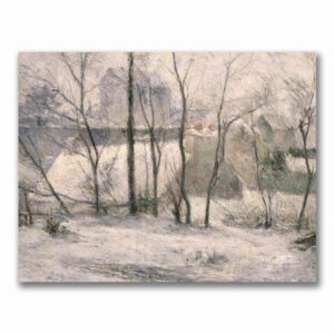 Winter Landscape by Paul Gauguin Painting