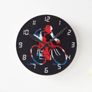 UK Cycling Round Clock