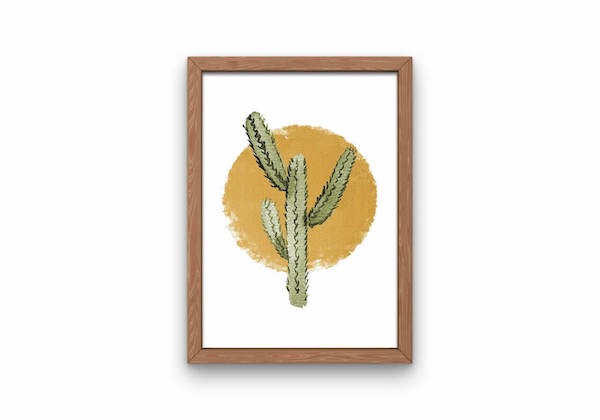cactus wall art printable 14