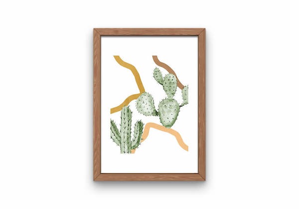 cactus wall art printable 27