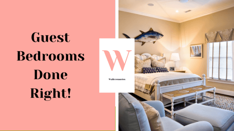 how to decorate a guest bedroom featured image