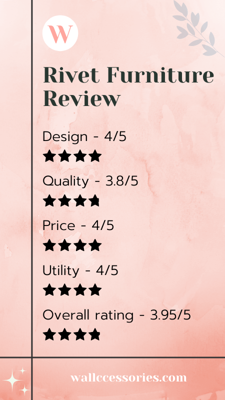Rivet Furniture Review rating chart
